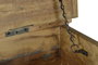 GINER Y COLOMER Table basse en bois recyclé multicolore avec 5 tiroirs